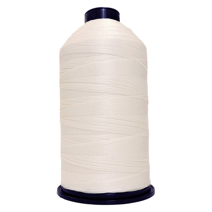 277 Polyester Bonded White Thread 1 lb. Spool